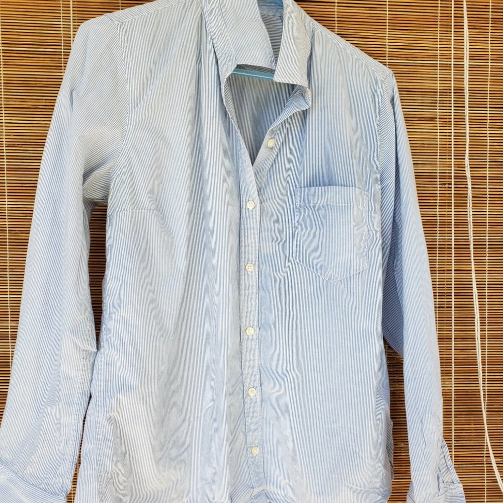 Fitted Cotton Button Down